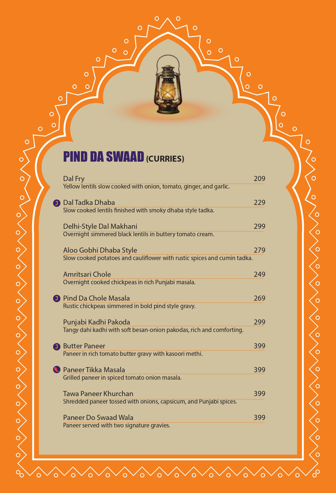 menus